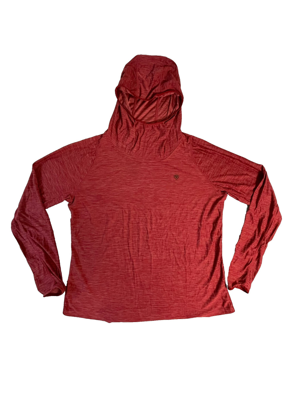 Ariat AriatTEK Laguna LS Hood Womens XXL Red Long Sleeve Hoodie Western Outdoor